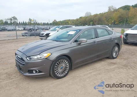 2013 Ford Fusion Titanium z USA, uszkodzony, nr VIN 3FA6P0D91DR212142